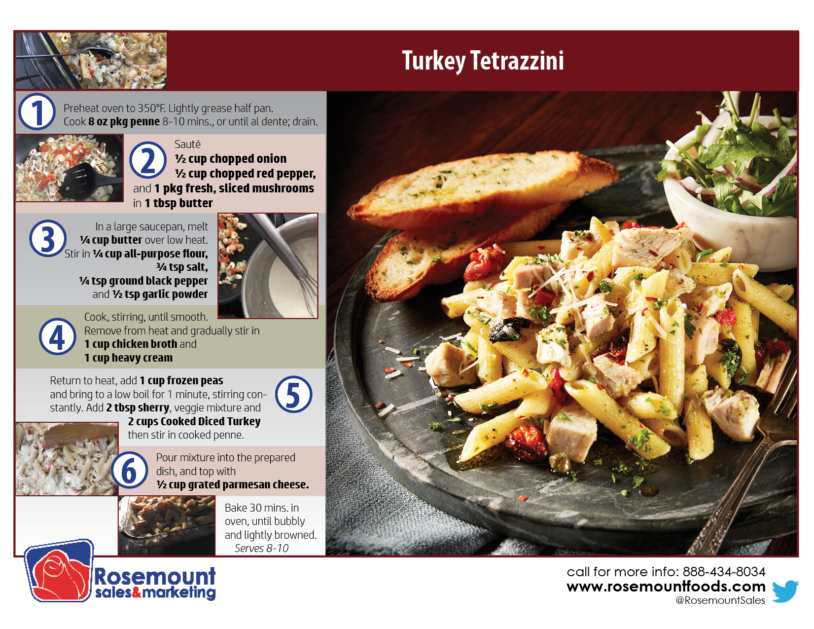 Turkey Tetrazzini | Rosemount Foods